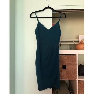 forever your girl real blue bodycon dress